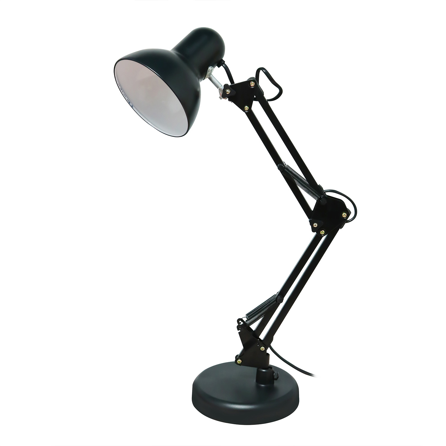 Lampe de table classique en métal avec ampoules E27/E26