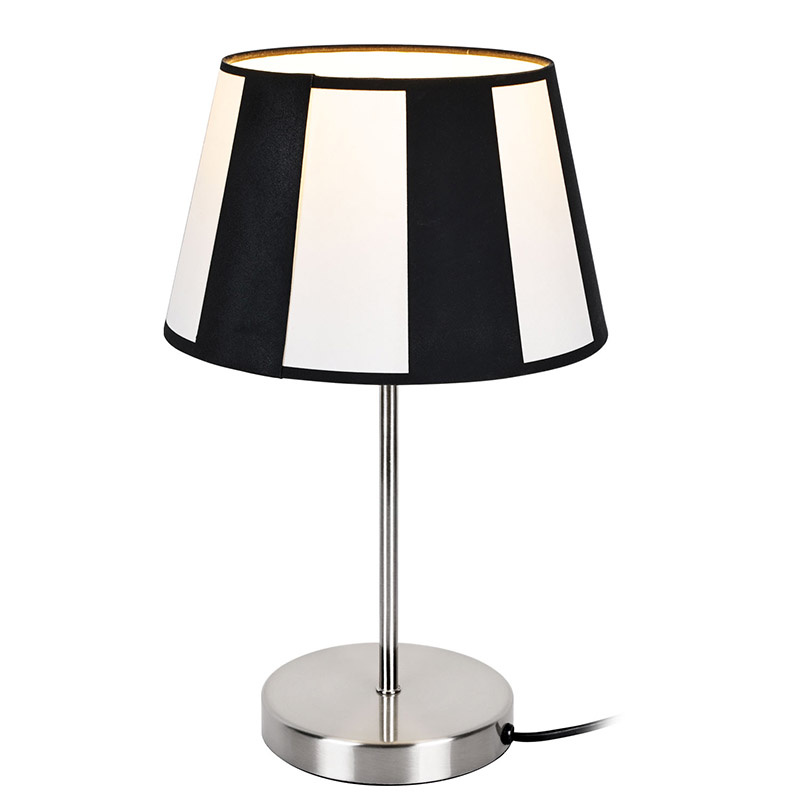 Lampe de table en tissu