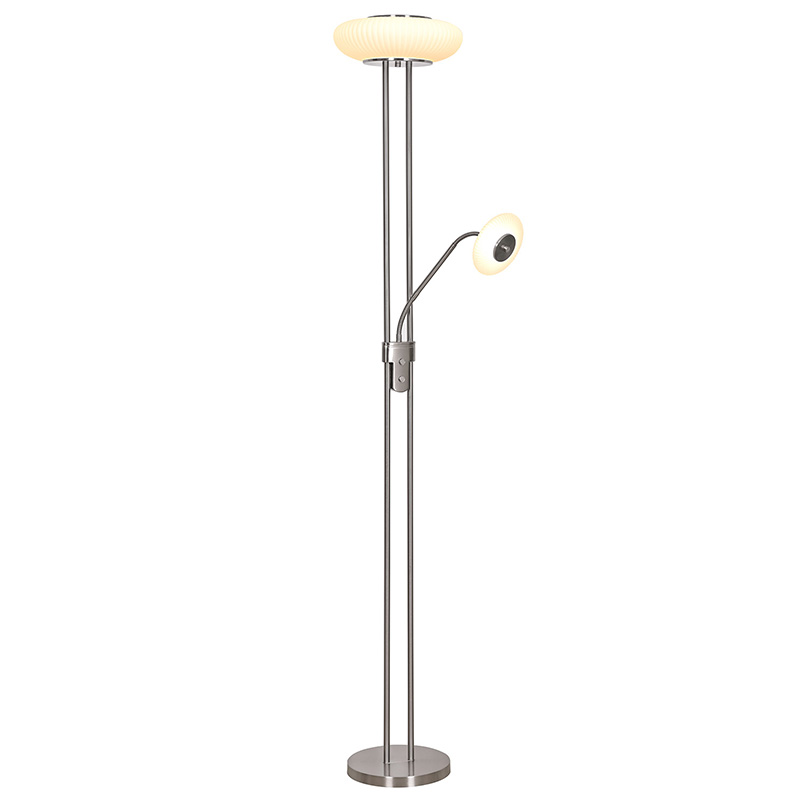 Lampe sur pied LED à double source de lumière
