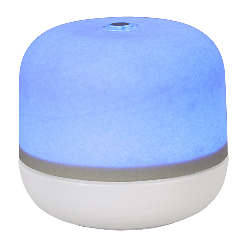 Veilleuse LED inspirée de la surface lunaire