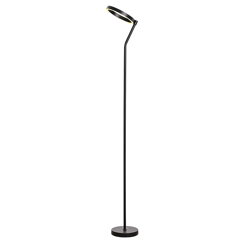 Lampadaire LED moderne avec température de couleur et luminosité réglables