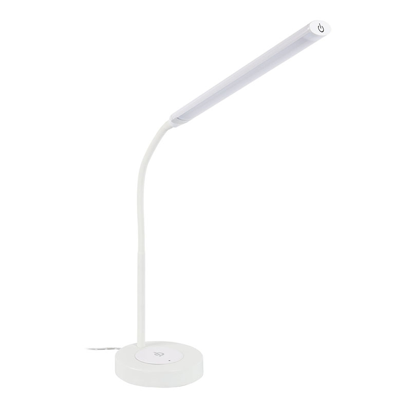 Lampe de table moderne à LED Gradateur tactile Luminosité Réglable Bonté Lumière Veilleuse Lampe de table de lecture avec port de charge USB