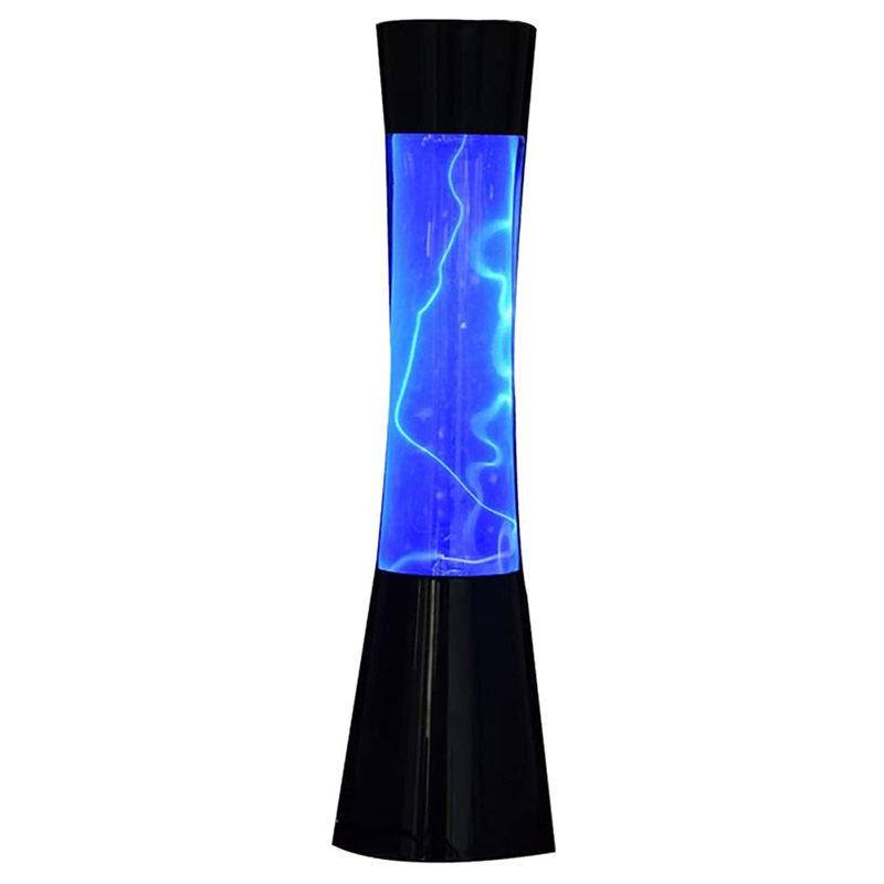 Bouteille de plasma avec lumière bleue