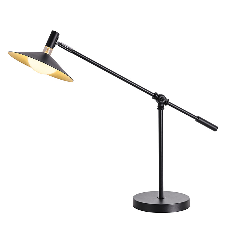 Lampe de bureau haut de gamme entièrement en métal