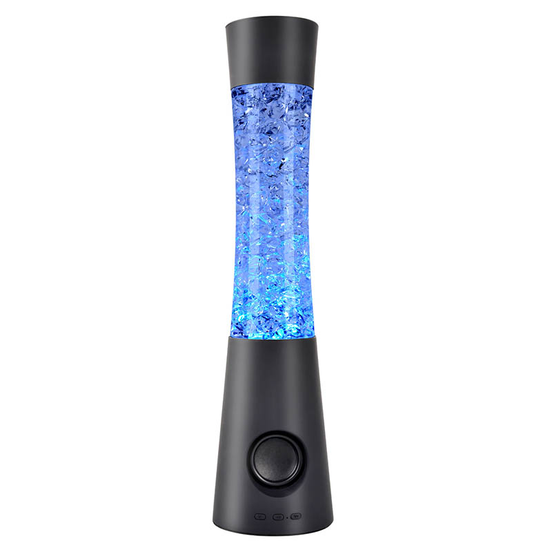 Lampe haut-parleur Bluetooth RVB avec paillettes