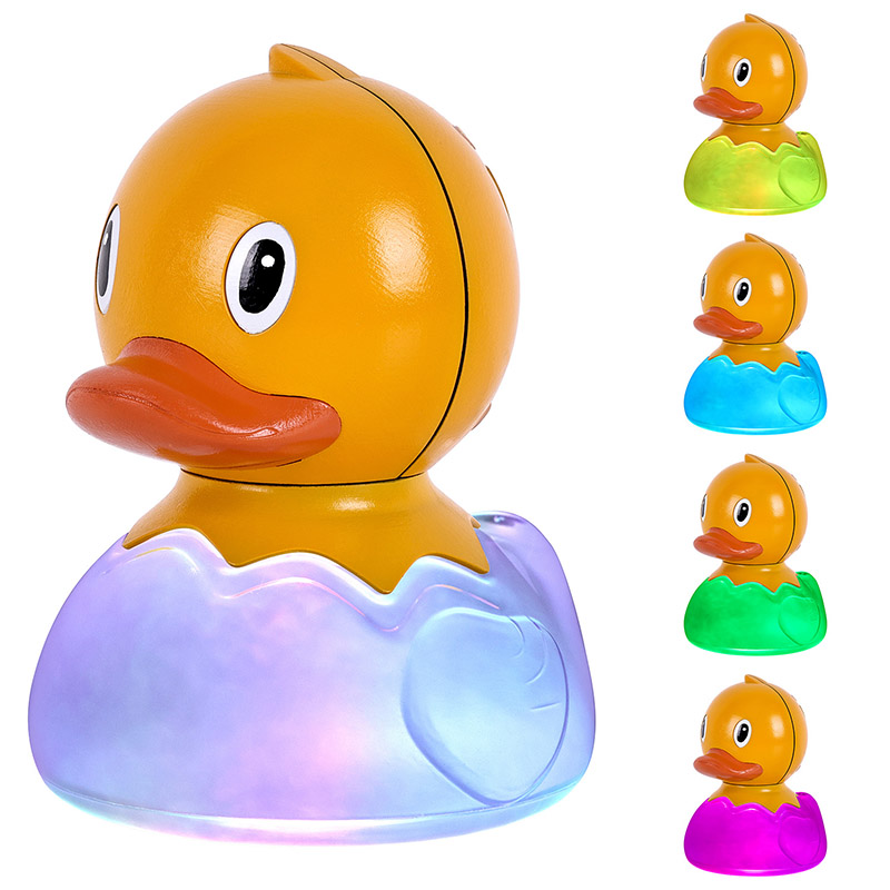 Lampe Canard RVB Avec Liquide Nuageux