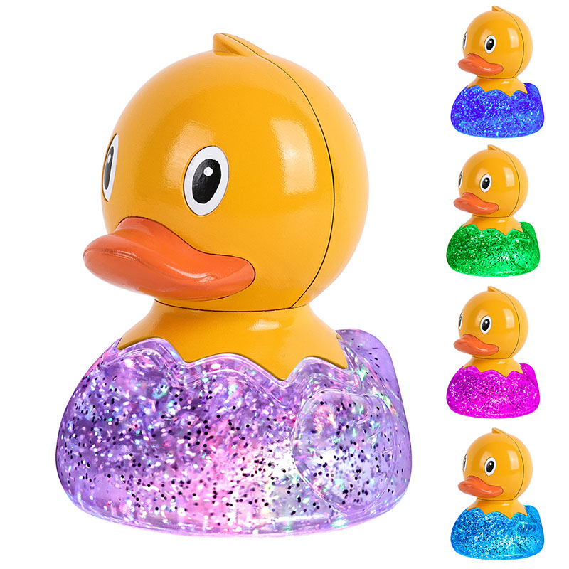 Lampe Canard RVB avec Liquide Glitter