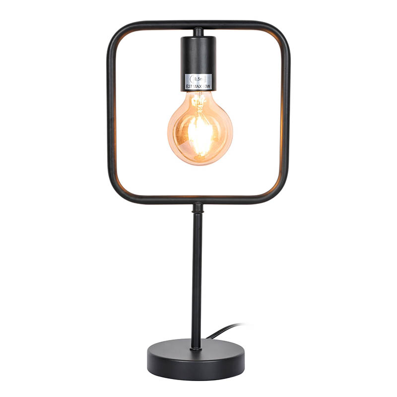 Lampe de table pour abat-jour carré