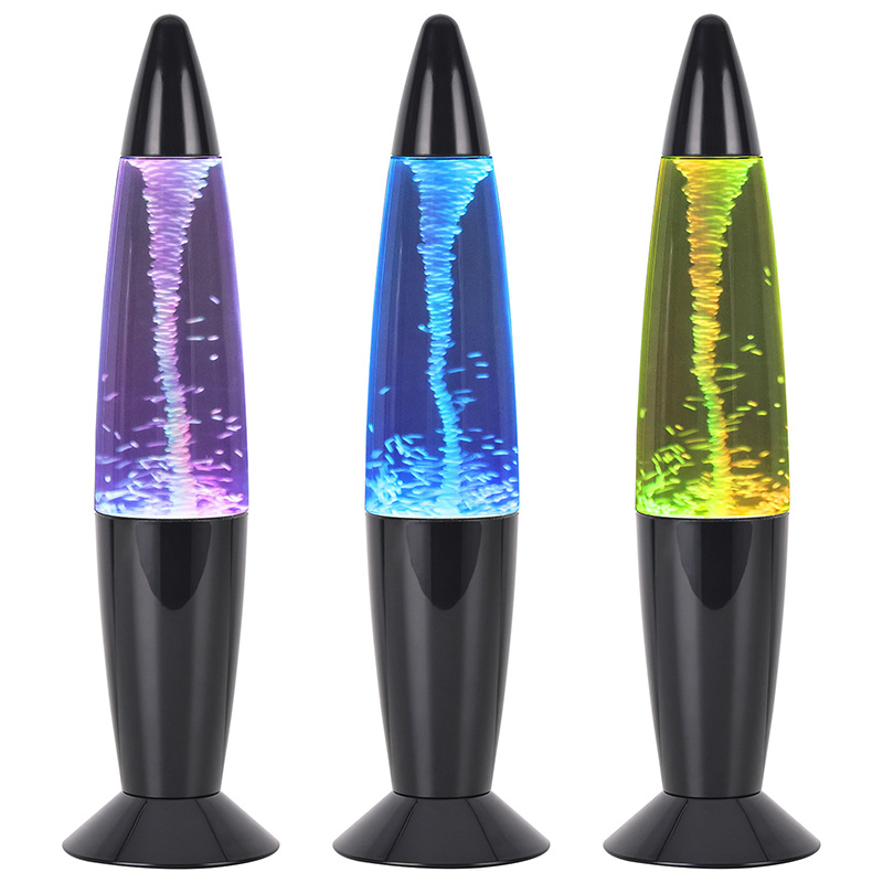 Lampe veilleuse à paillettes Tornado