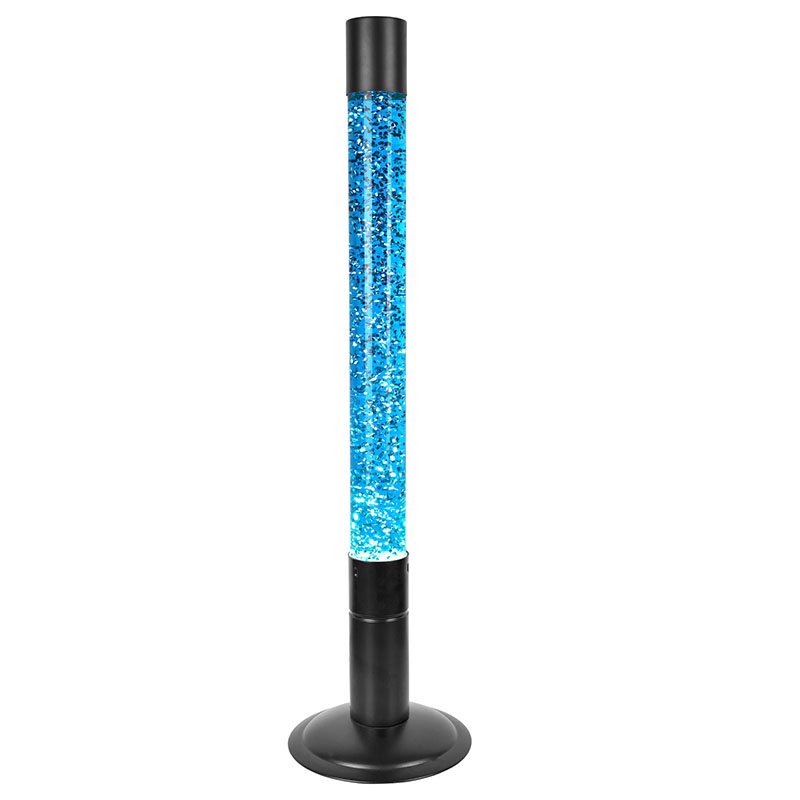 Lampe de décoration d'hôtel à paillettes d'eau bleue, vente en gros