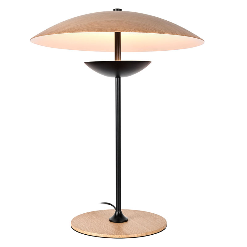 lampe de table en bois