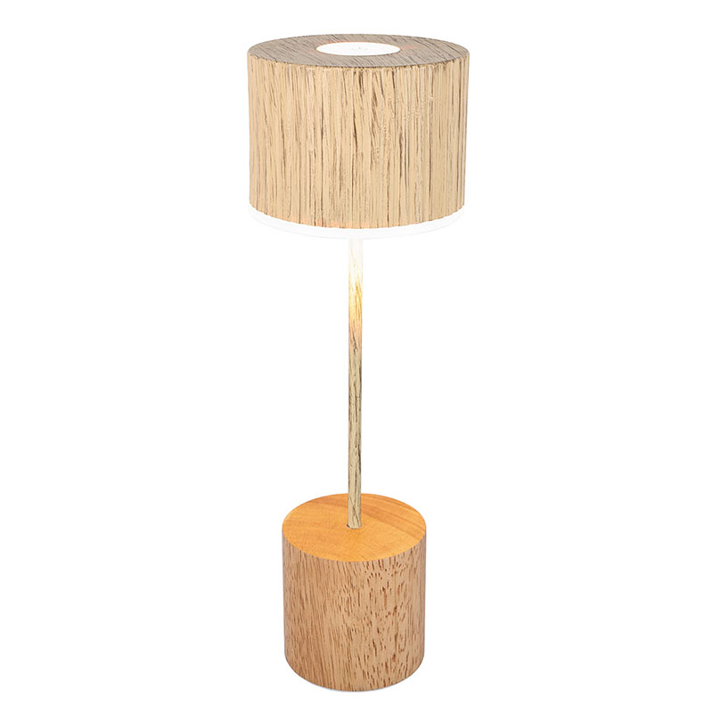 Liseuses led en bois avec batterie